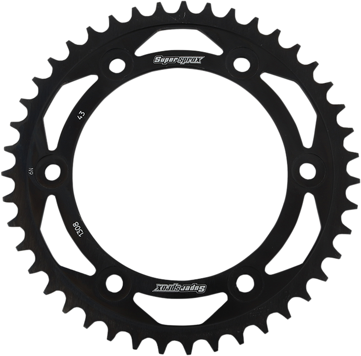 Supersprox Rear Sprocket - 43 Tooth Rfe-1308-43-Blk