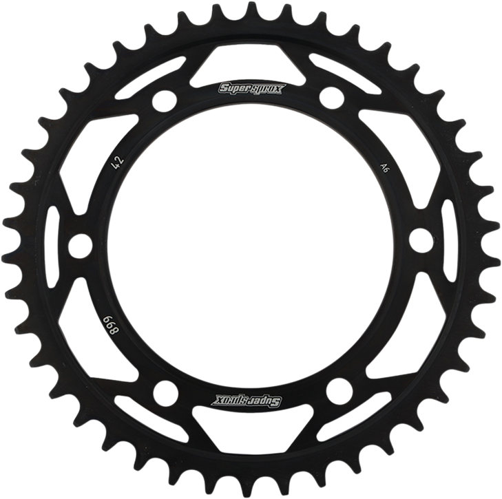 Supersprox Steel Rear Sprocket - 42 Tooth Rfe-899-42-Blk