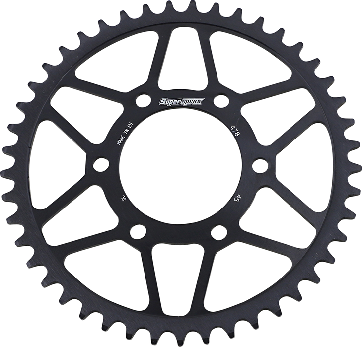 Supersprox Rear Sprocket - 45 Tooth - Kawasaki/Polaris Rfe-478-45-Blk