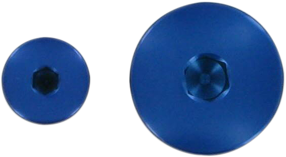 Works Connection Engine Timing Plug - Blue - Honda 24-503