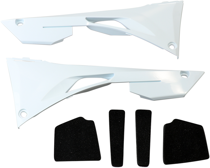 Ufo Air Box Cover - White - Honda Ho04685-041