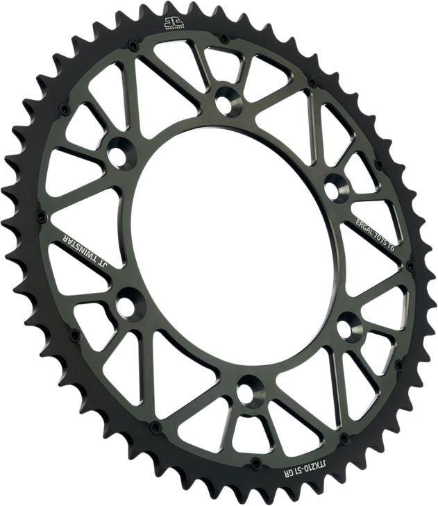 Jt Sprockets Rear Sprocket - 50 Tooth - Graphite - Beta/Honda Jtx210.50Gr