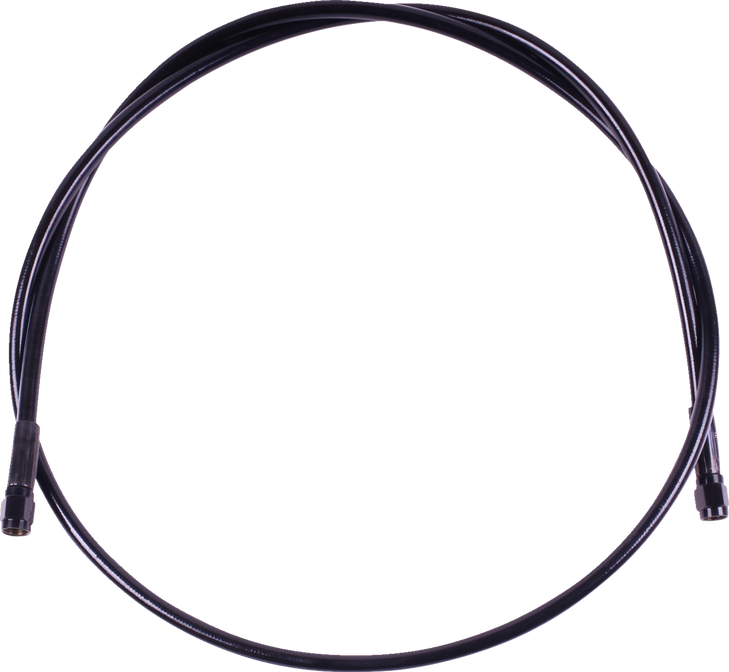 Universal Xr Brake Line - 52" - Black W/ Black Fittings Sbb0500-52