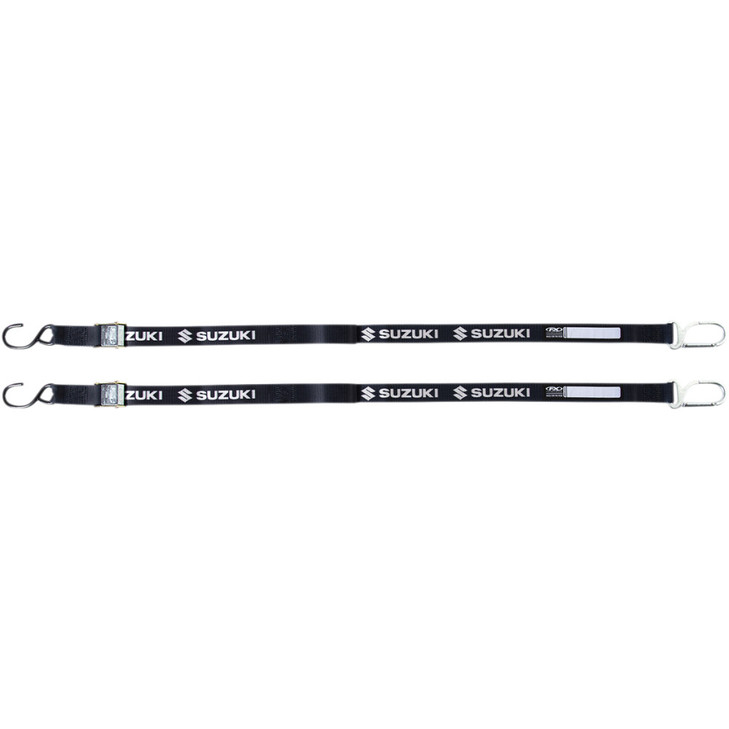 Factory Effex Tie-Downs - Black - Suzuki 22-45482