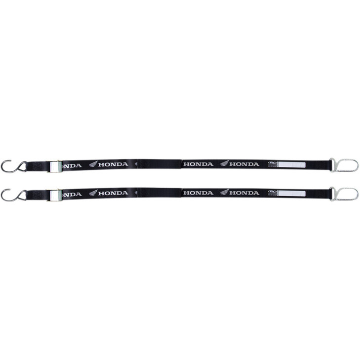 Factory Effex Tie-Downs - Black - Honda 22-45382
