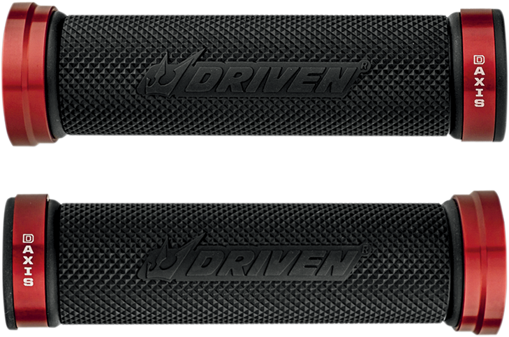 Driven Racing Grips - D-Axis - Red/Black Dxg-Rd