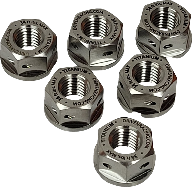 Driven Racing Sprocket Nuts - Titanium Dsn-Tn