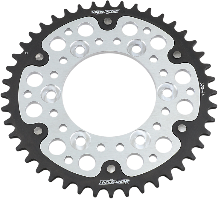 Supersprox Stealth Rear Sprocket - 44 Tooth - Silver - Ducati Rst-735-44-Slv