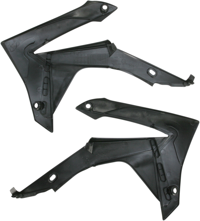 Acerbis Radiator Shrouds - Black 2314370001