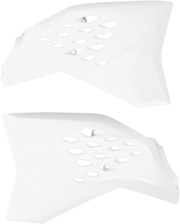 Acerbis Radiator Shrouds - White 2081990002