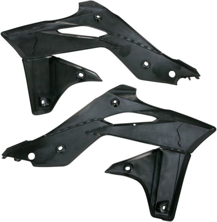 Acerbis Radiator Shrouds - Black 2314160001