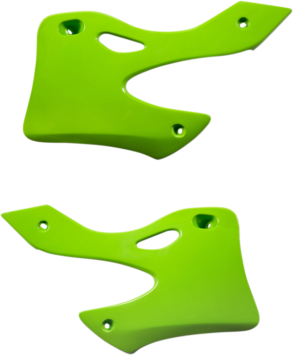 Acerbis Radiator Shrouds - Green 2071340006