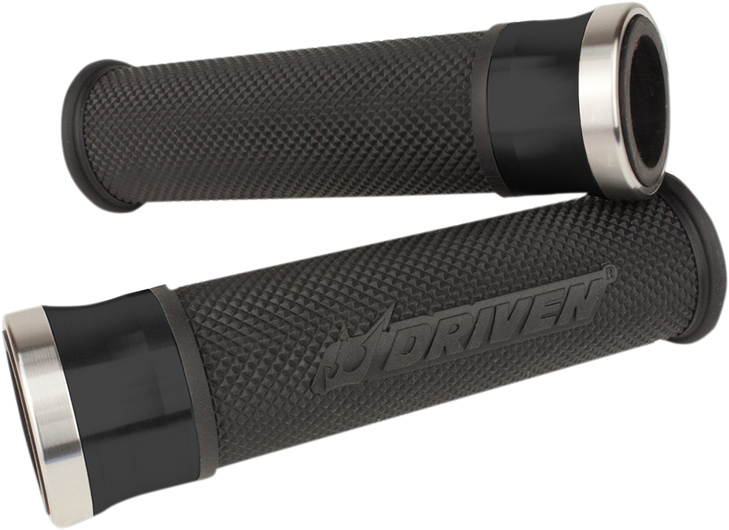 Driven Racing Grips - Halo - Black/Black Dhs-Bk