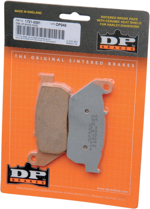 Dp Brakes Sintered Brake Pads Dp708