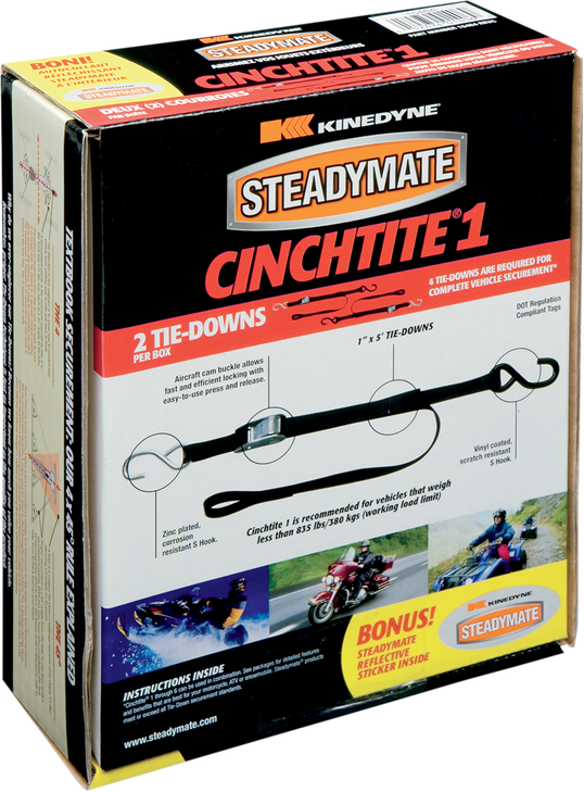 Steadymate Cinchtite Cam Tie-Down 15464