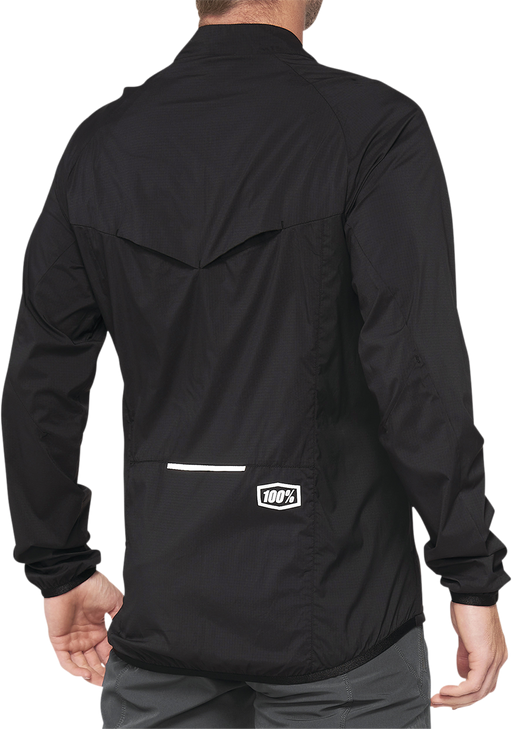 100% Corridor Jacket - Black - Xl 40042-00003