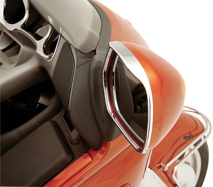 Show Chrome Trim - Mirror - Visored - Chrome 52-683