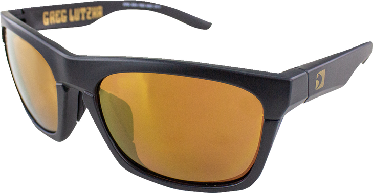 Bobster Greg Lutzka Free Bird Sunglasses - Matte Black - Brown High Definition Revo Sogl-B22A