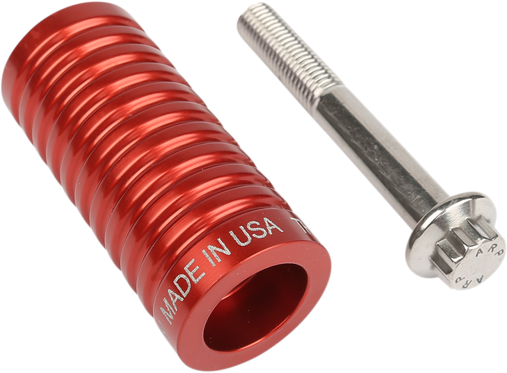 Thrashin Supply Co. Tsc Shifter Peg - Red - Hd Tsc-2100-2