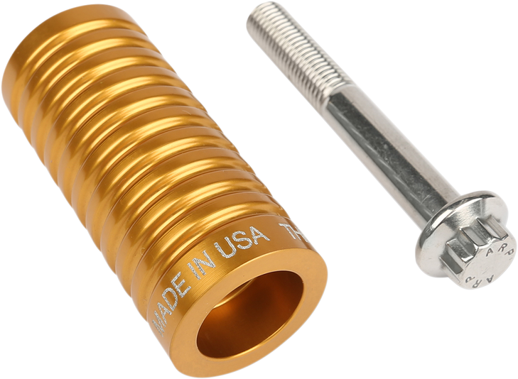 Thrashin Supply Co. Tsc Shifter Peg - Gold - Hd Tsc-2100-5