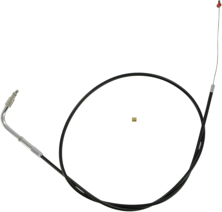 Barnett Black Vinyl Throttle Cable - +6" 101-30-30020-06