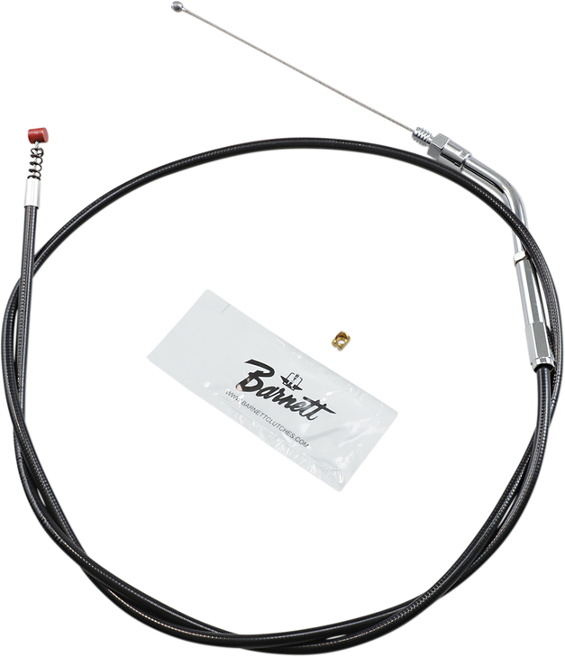 Barnett Black Vinyl Idle Cable - +6" 101-30-40005-06