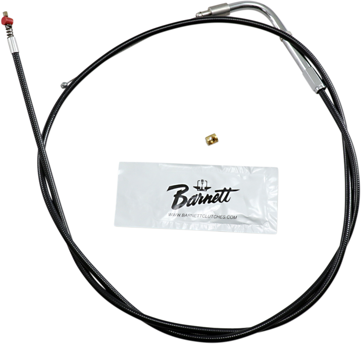 Barnett Black Vinyl Idle Cable - +3" 101-30-40016-03