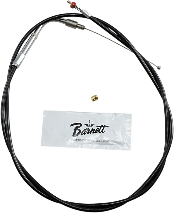 Barnett Black Vinyl Idle Cable - +6" 101-30-40016-06