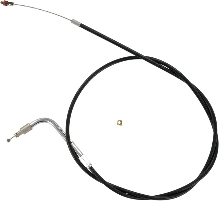 Barnett Black Vinyl Throttle Cable - +6" 101-30-30015-06