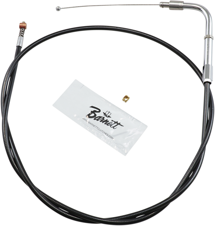 Barnett Black Vinyl Idle Cable - +6" 101-30-40015-06