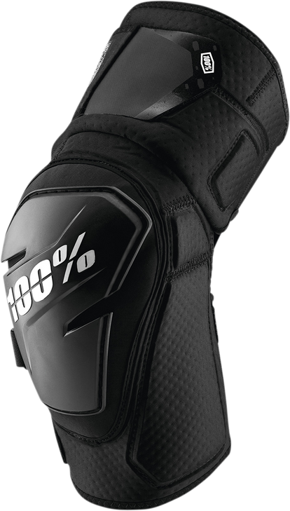 100% Fortis Knee Guards - Black - L/Xl 70007-00002