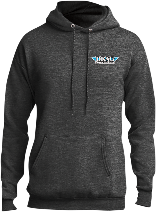 Throttle Threads Drag Specialties Hoodie - Heather Gray - Medium Drg29Pc78Hdhgmd