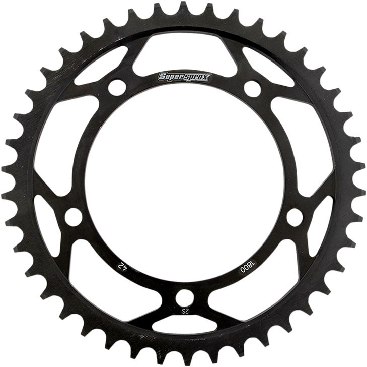 Supersprox Rear Sprocket - 42 Tooth Rfe-1800-42-Blk