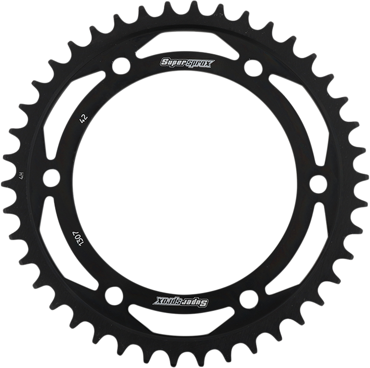 Supersprox Rear Sprocket - 42 Tooth Rfe-1307-42-Blk