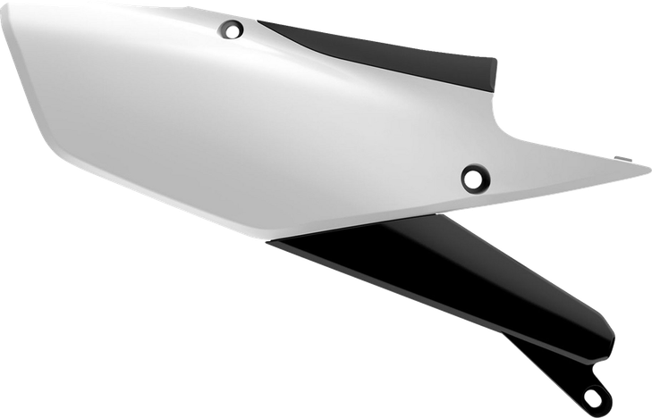 Polisport Side Panels - Oem White/Black - Yzf 450 8419900002