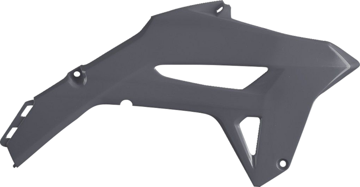 Polisport Radiator Cover - Gray - Crf 450R 8474900004