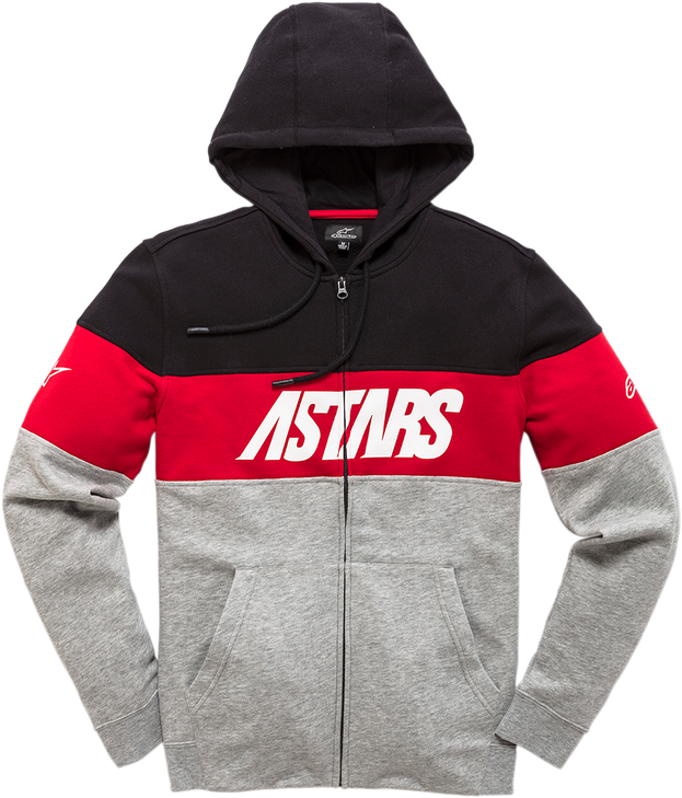 Grupo Zip Hoodie - Black/Heather Gray - 2Xl 12105330010282X