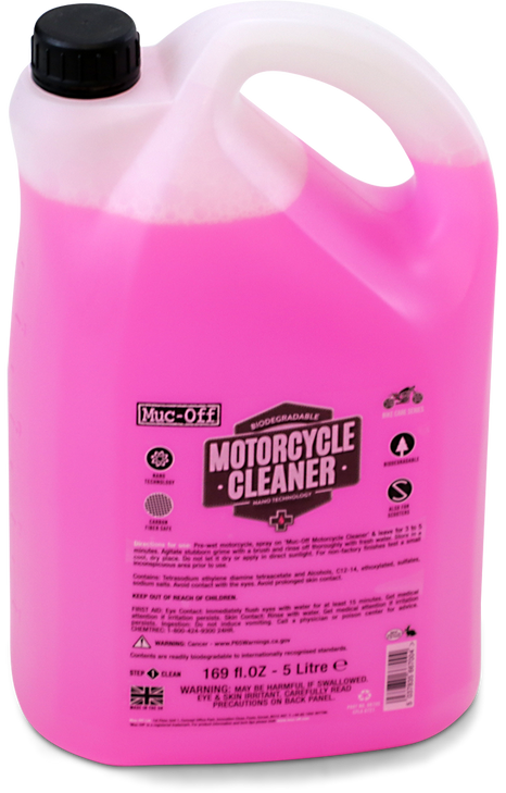 Muc-Off Usa Nano Tech Motorcycle Cleaner - 5L 667Us