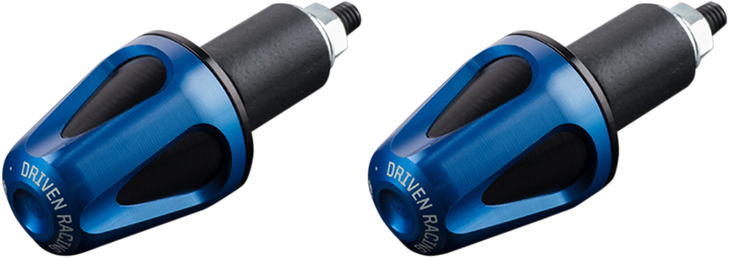 Driven Racing Bar End Weight - Blue/Black Dxb-Bl
