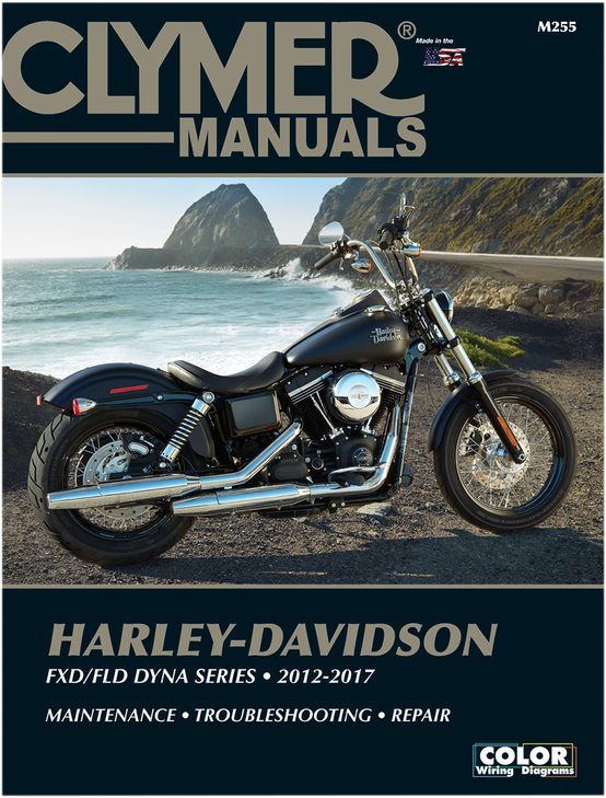 Clymer Manual - Harley-Davidson - Fxd / Fld Dyna Series '12-'17 Cm255