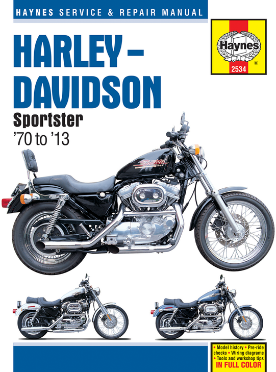 Haynes Manual - Sportster '70-'13 M2534