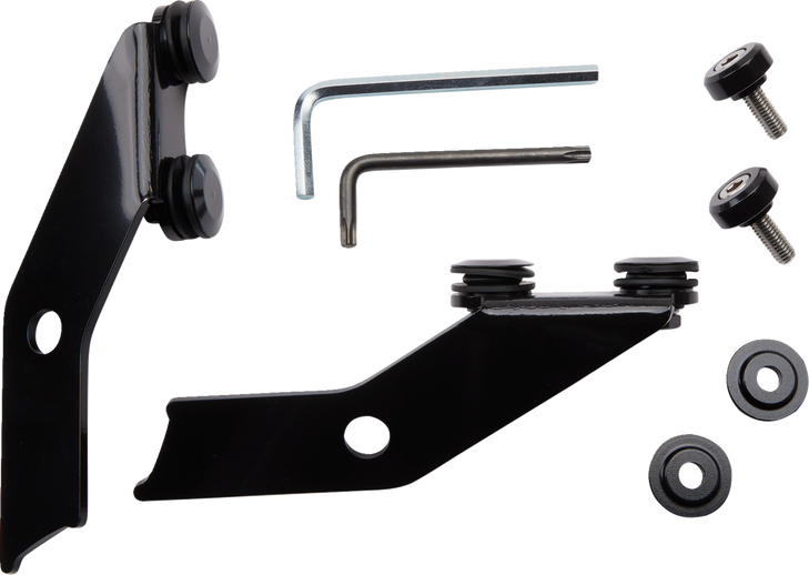 Memphis Shades Lowers Mount - Black - Chief Bobber Meb9993