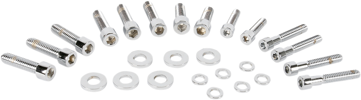 Gardner-Westcott Bolt Kit - Transmission Side Cover - Socket-Head - Chrome P-10-14-07