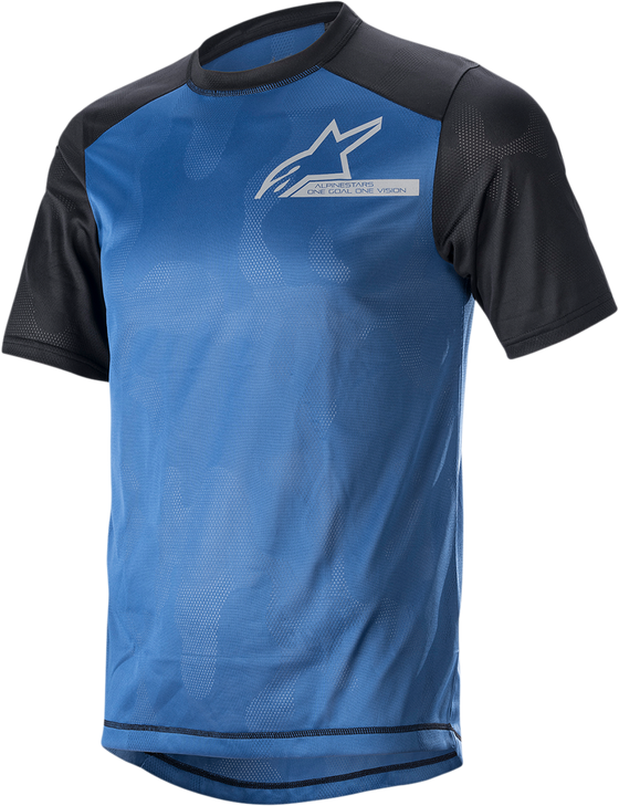 Alps 4.0 V2 Short-Sleeve Jersey - Blue/Black/Light Gray - 2Xl 1765922-7318-2X