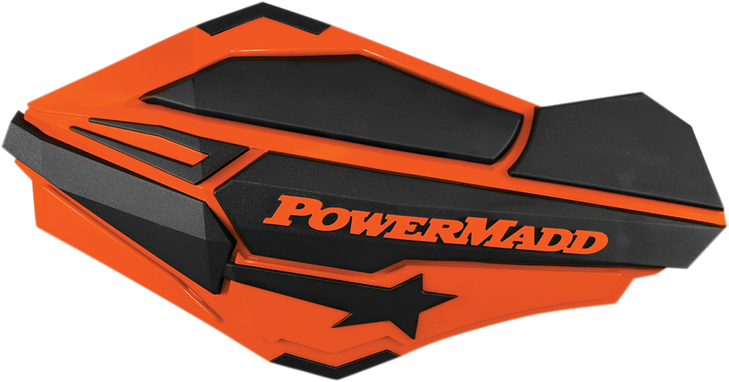 Powermadd Handguards - Orange/Black 34405