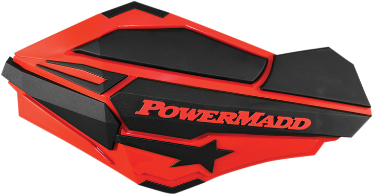Powermadd Handguards - Polaris Red/Black 34402