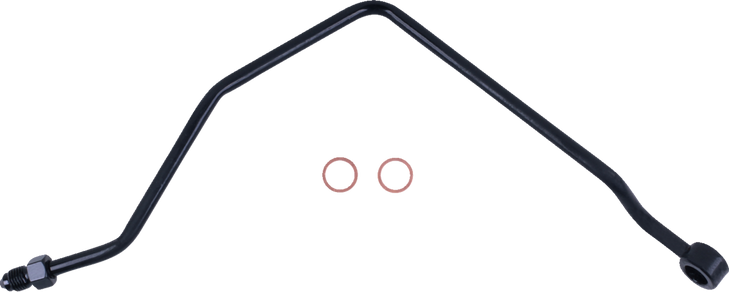 Brake Line - Adaptor Hcu To Caliper - Rear - Black Pearl As4623