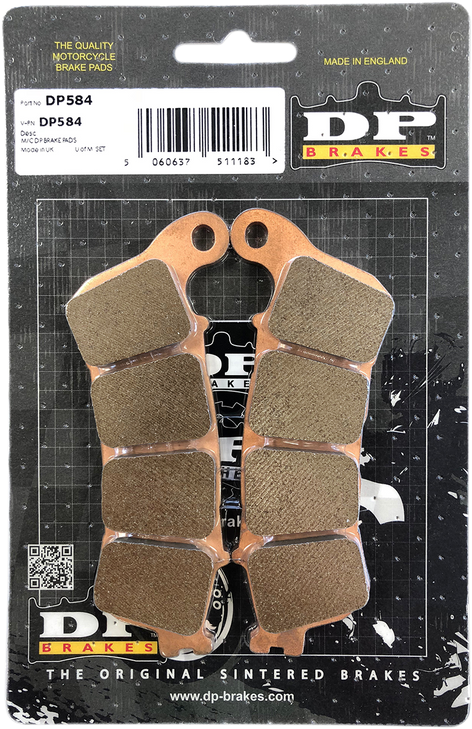 Dp Brakes Standard Brake Pads - Gl1800 Gold Wing Dp584