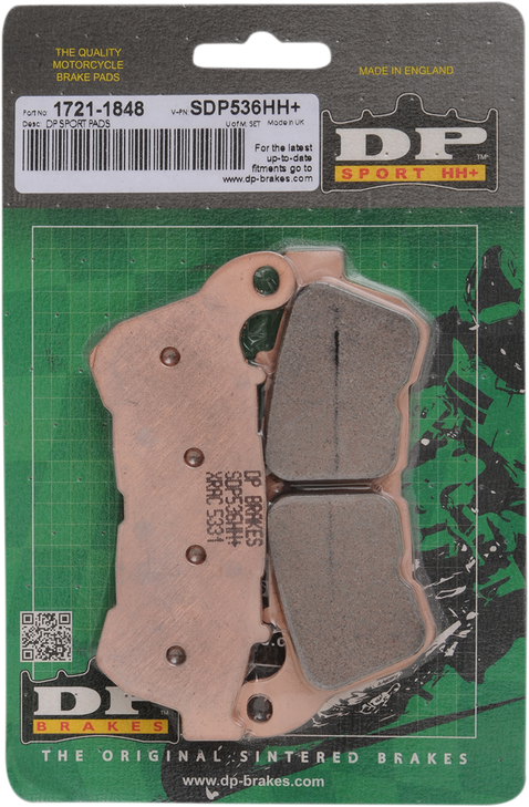 Dp Brakes Sintered Metal Brake Pads - Sportster - Sdp536Hh Sdp536Hh