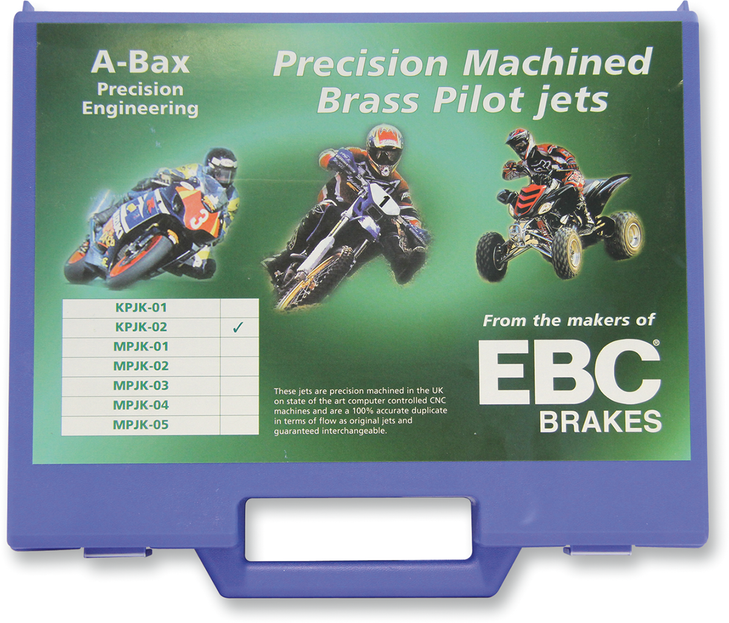 Ebc Dealer Pilot Jet Kit - Keihin Kpjk-02